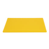 Hygiplas Thick High Density Yellow Chopping Board Standard 450x300x25mm