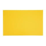 Hygiplas Thick High Density Yellow Chopping Board Standard 450x300x25mm