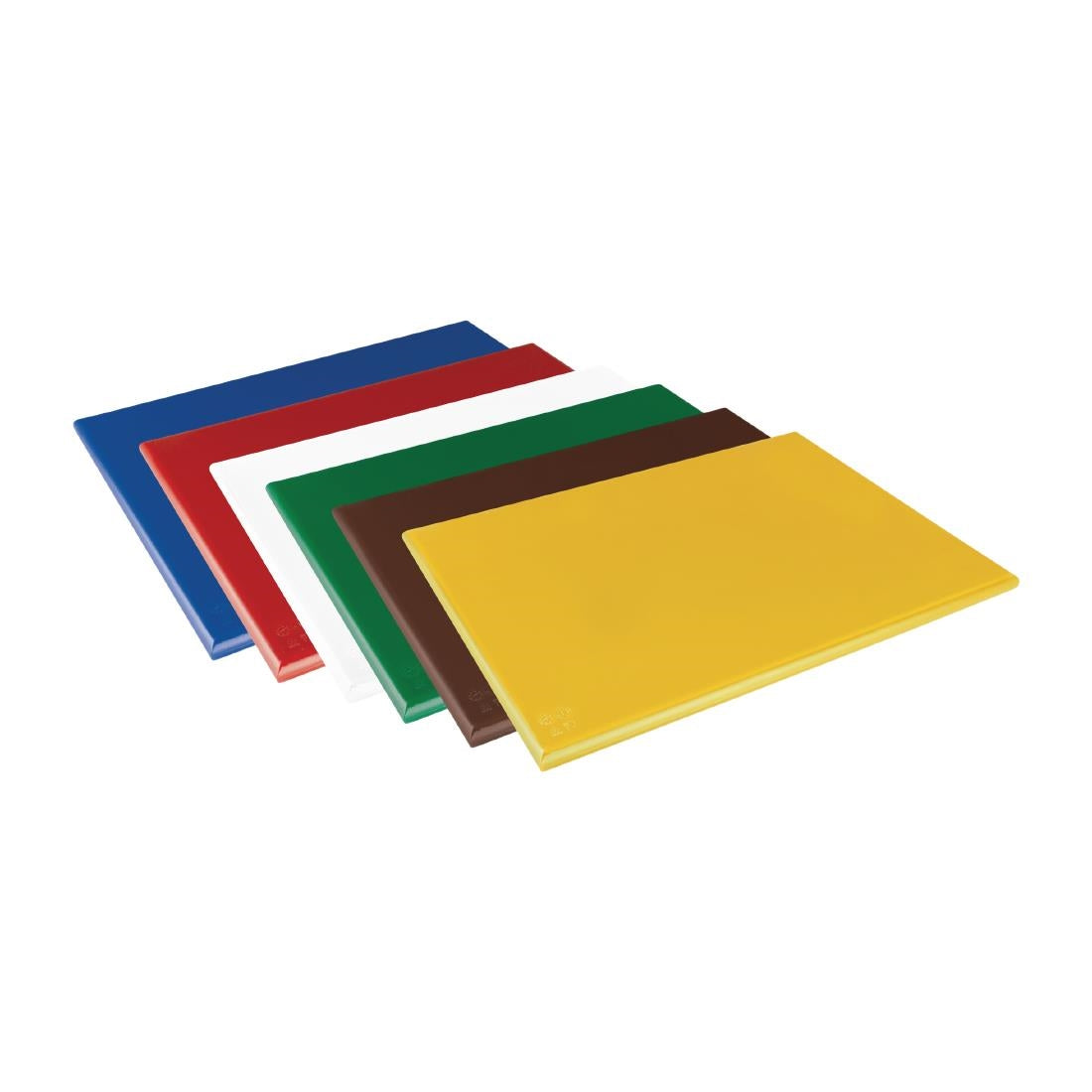 Hygiplas Thick High Density Yellow Chopping Board Large 600x450x25mm