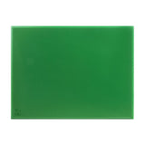 Hygiplas Thick High Density Green Chopping Board Large 600x450x25mm