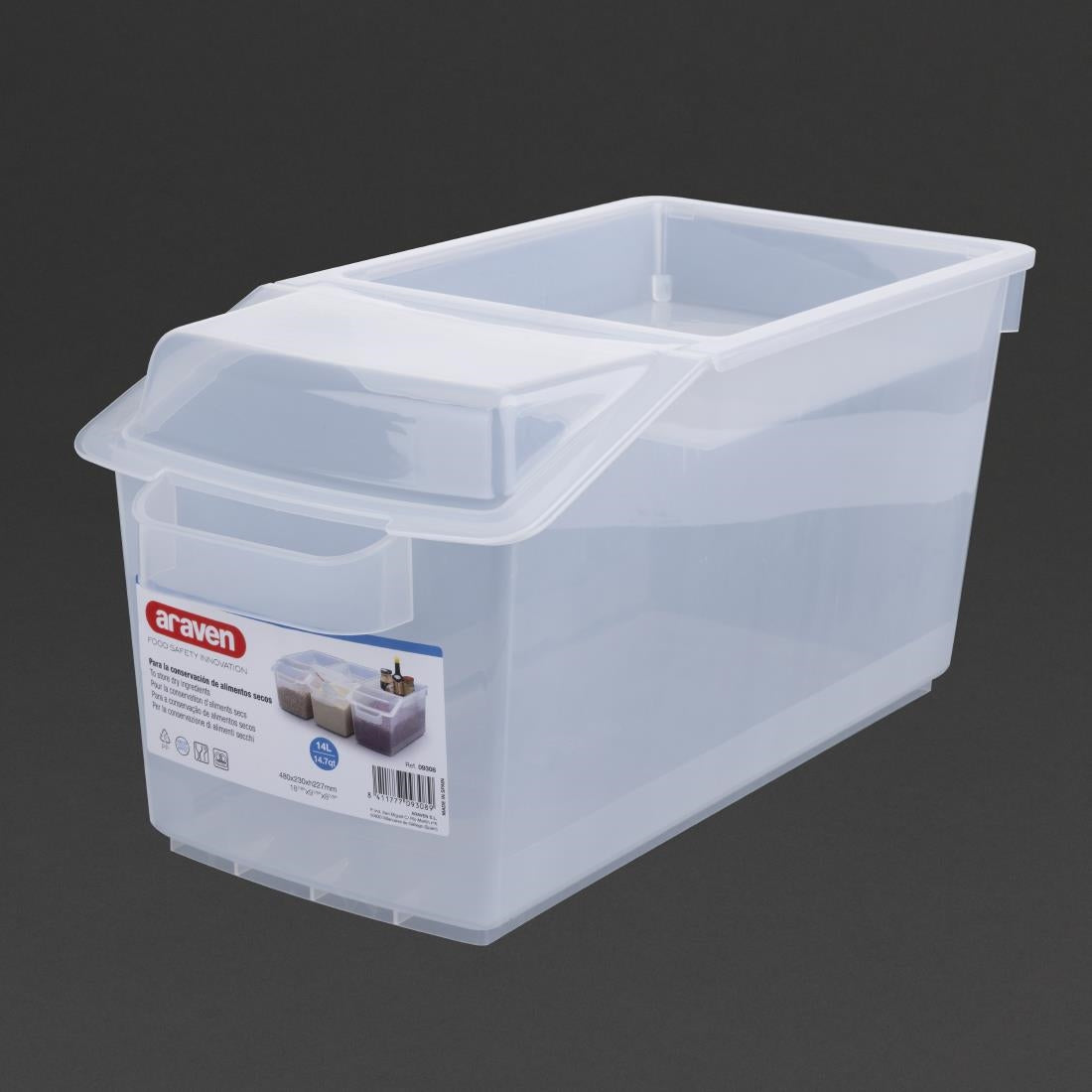 Araven Koala Ingredient Bin 14Ltr