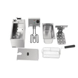 Lincat Single Tank Single Basket Countertop Electric Fryer LSF