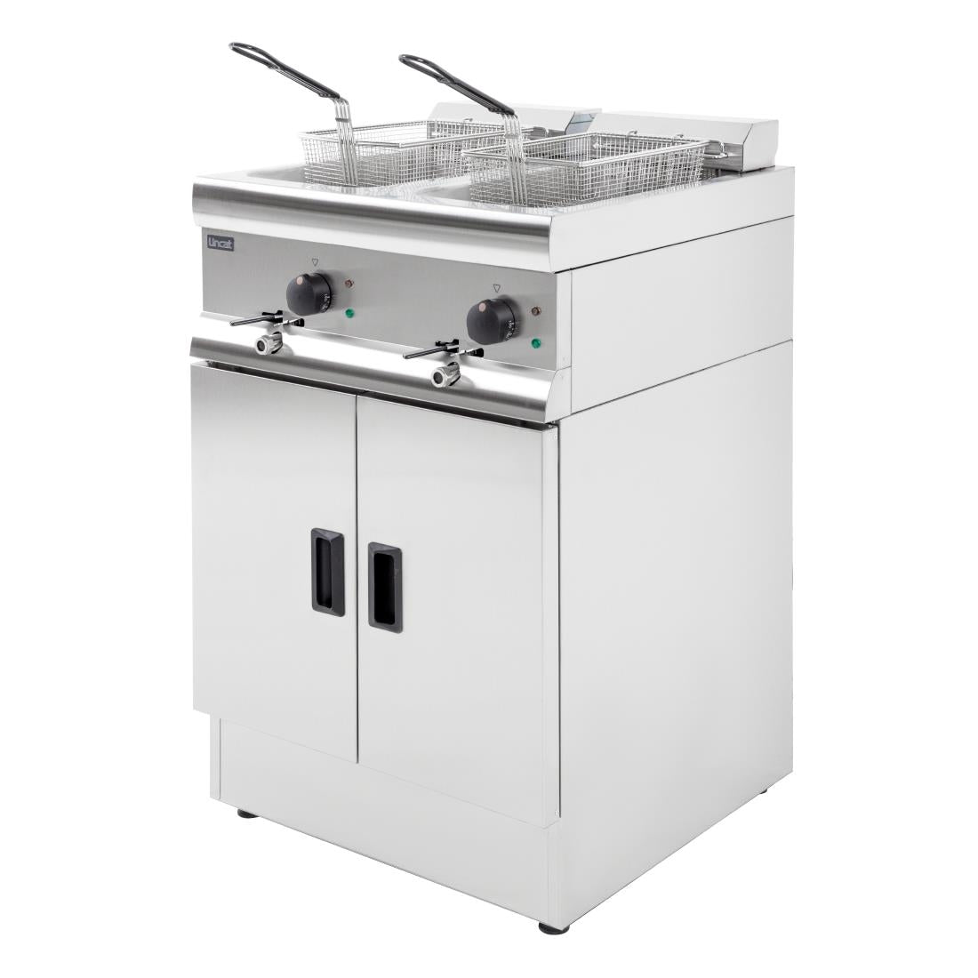 Lincat Twin Tank Twin Basket Free Standing Electric Fryer J12