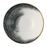 Churchill Homespun Accents Black Evolve Deep Bowls 220mm (6 Pack)