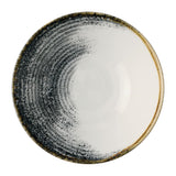 Churchill Homespun Accents Black Evolve Deep Bowls 190mm (6 Pack)