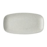 Churchill Delta Grey Oblong Plates 355x189mm (6 Pack)