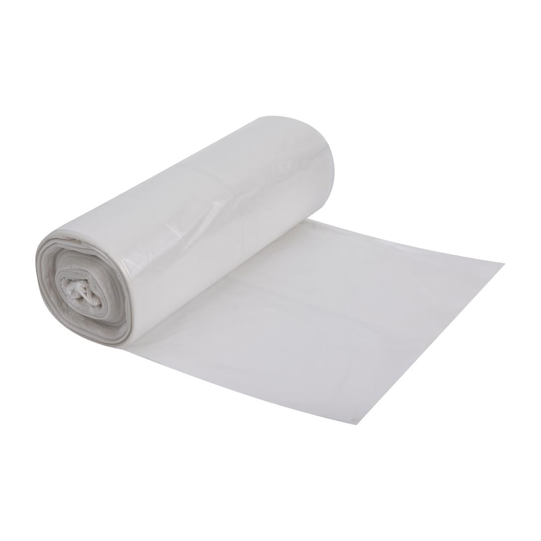 Jantex Heavy Duty Bin Bags Clear 45Ltr (100 Pack)