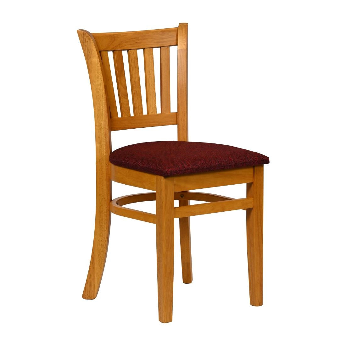 Turin Dining Table with 4 Manhattan Dining Chairs Soft Oak with Shetland Scarlett