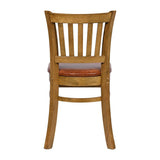 Turin Dining Table with 4 Manhattan Dining Chairs Weathered Oak with Bison Tan