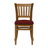 Turin Dining Table with 4 Manhattan Chairs Weathered Oak with Shetland Scarlett