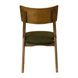 Chelsea Dining Chairs in Weathered Oak with Shetland Forest Seats (6 Pack)