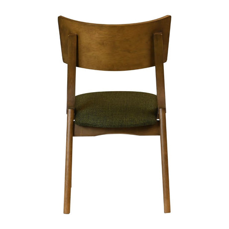 Chelsea Dining Chairs in Weathered Oak with Shetland Forest Seats (6 Pack)