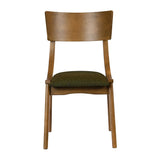 Chelsea Dining Chairs in Weathered Oak with Shetland Forest Seats (6 Pack)
