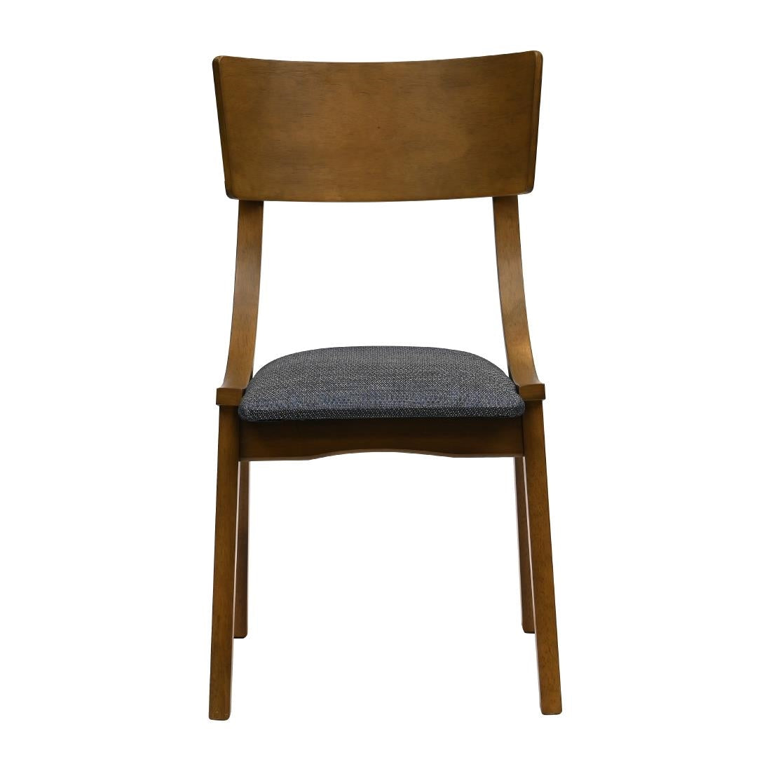 Chelsea Dining Chairs in Weathered Oak with Shetland Sea Seats (6 Pack)