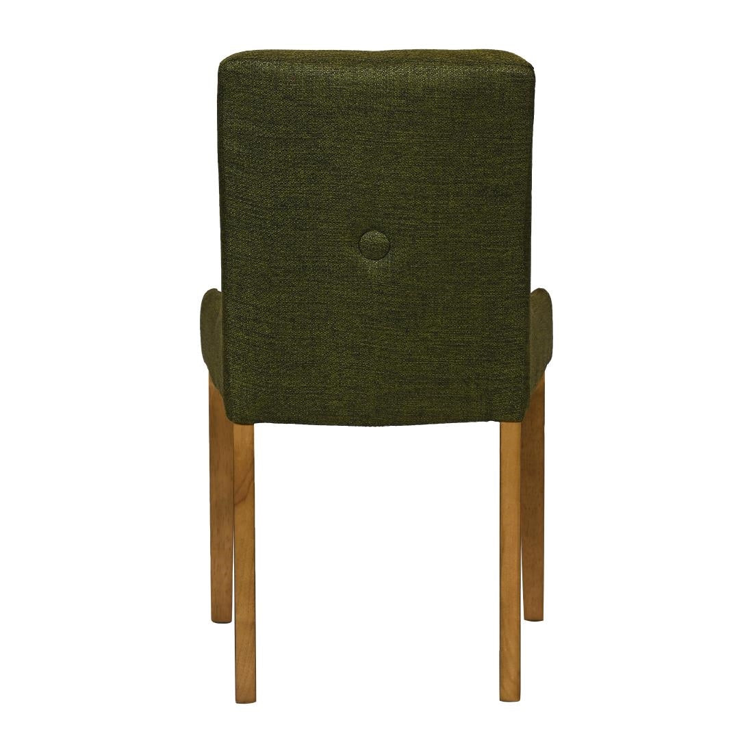 Bath Weathered Oak Dining Chair with Forest Back & Espresso Seat (6 Pack)