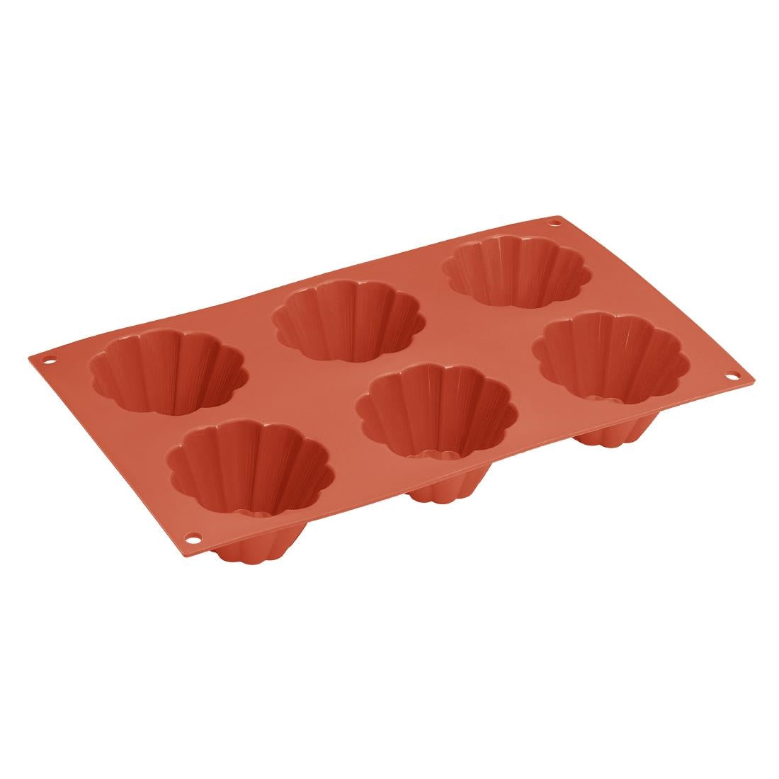 Vogue Silicone Brioche Mould 6 Cup