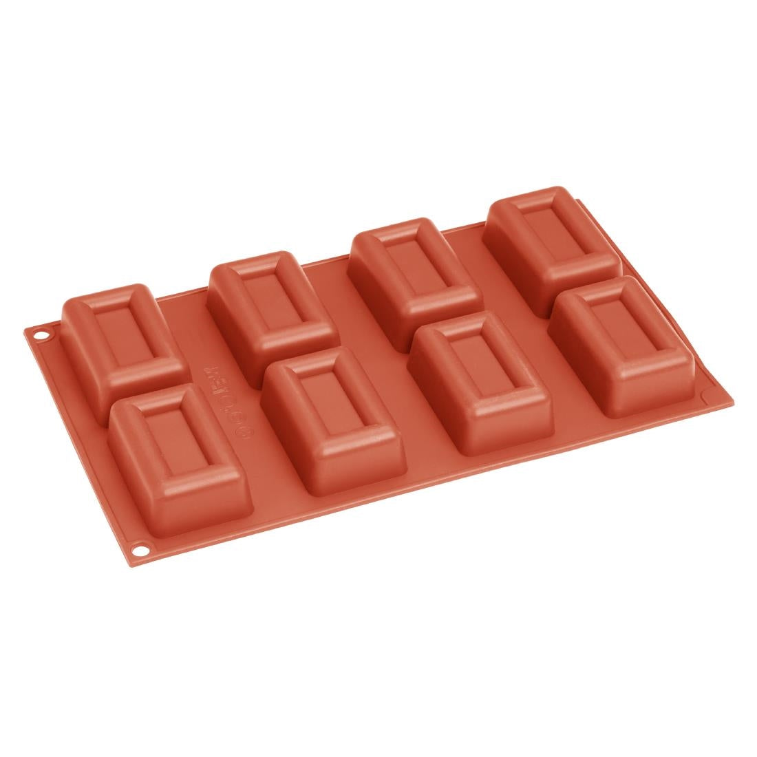 Vogue Silicone Square Cake Mould 8 Cup