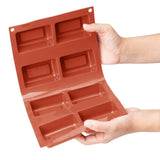 Vogue Silicone Square Cake Mould 8 Cup