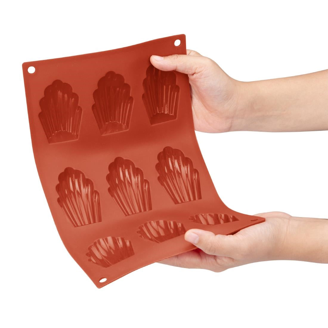 Vogue Silicone Madeline Mould 9 Cup