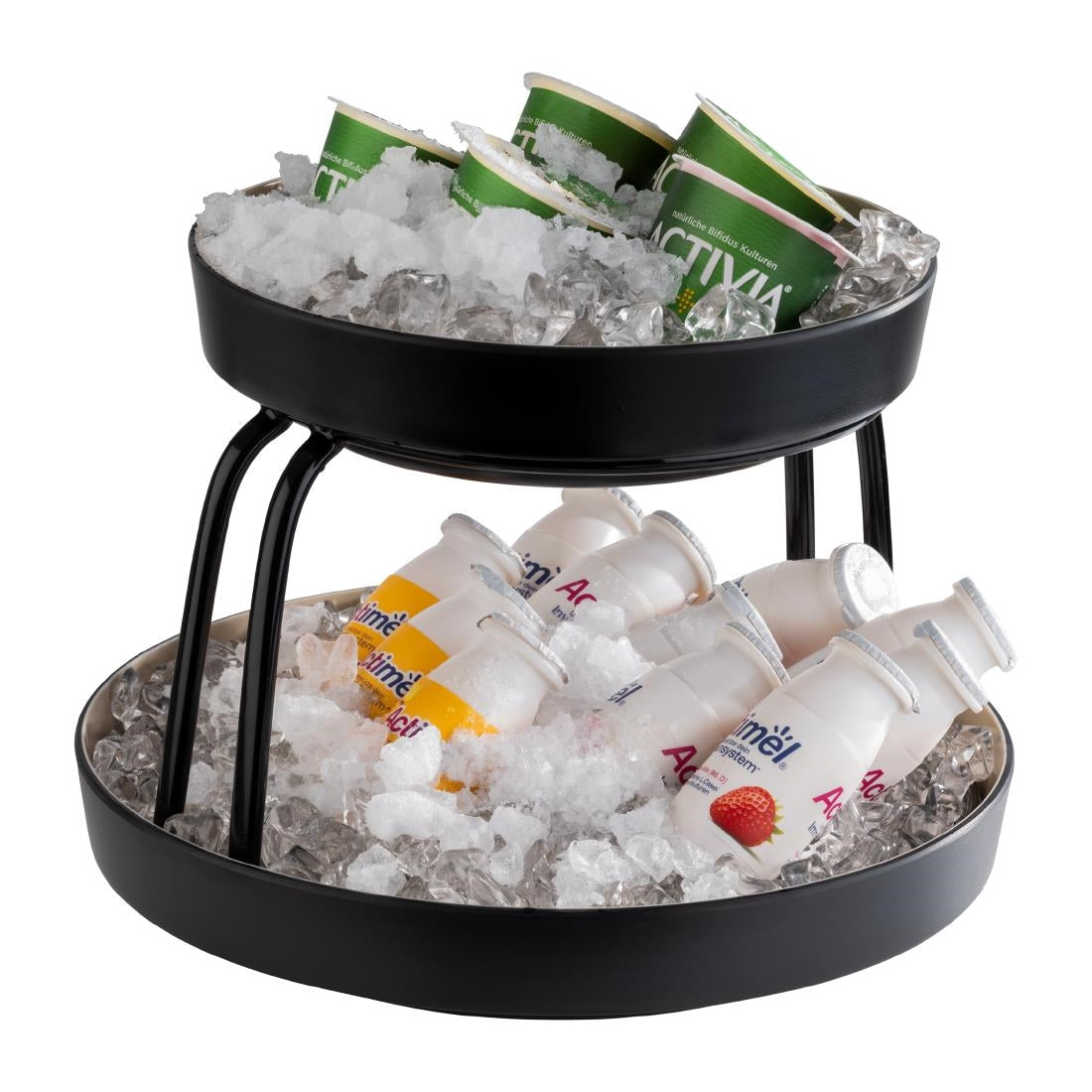 APS Frida Bowls with Drip Trays Insert 255mm (2 Pack)