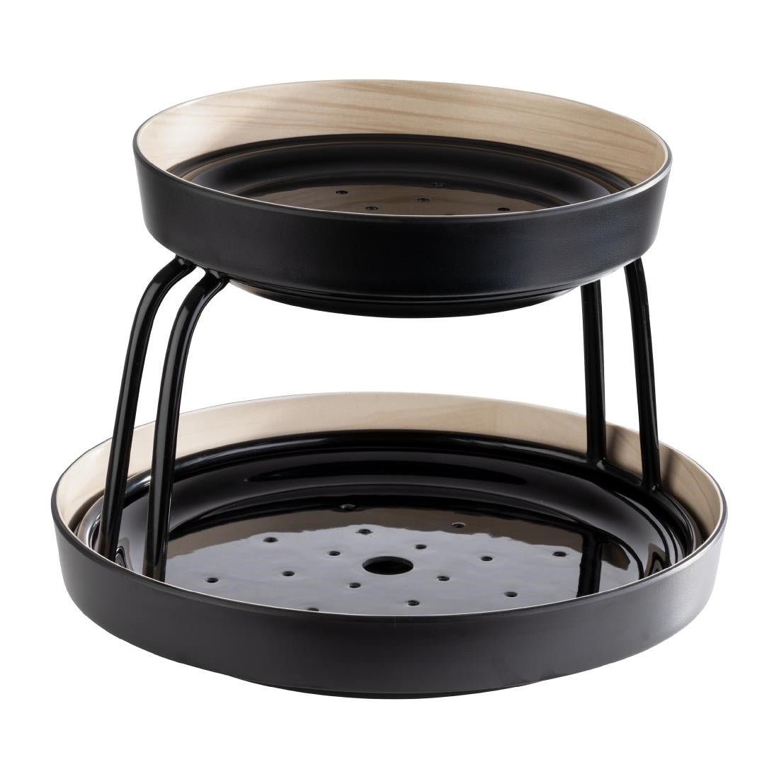 APS Frida Bowls with Drip Trays Insert 255mm (2 Pack)