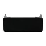 Bolero Bistro Metal Benches Black 1000mm (2 Pack)