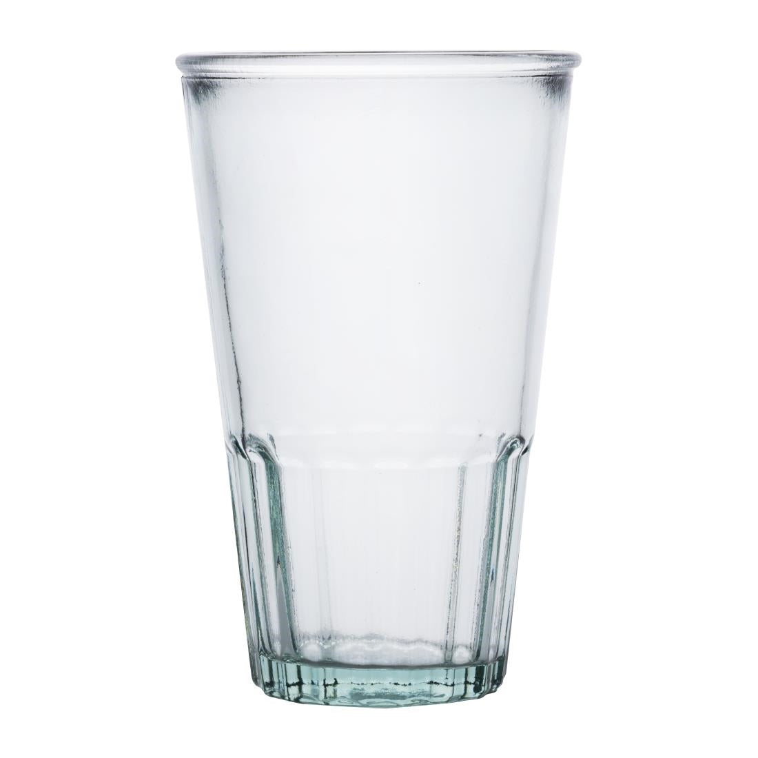 Olympia Recycled Glass Fluted Hi Ball Tumblers 500ml (6 Pack)