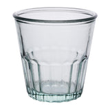 Olympia Recycled Glass Fluted Rocks Tumblers 250ml (6 Pack)
