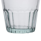 Olympia Recycled Glass Fluted Rocks Tumblers 250ml (6 Pack)