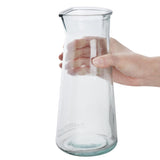 Olympia Recycled Glasses Conical Carafes 1Ltr (6 Pack)