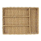 Olympia Polywicker Cutlery Organiser Light Brown 340x250mm