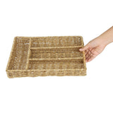 Olympia Polywicker Cutlery Organiser Light Brown 340x250mm
