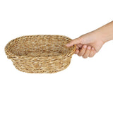 Olympia Polywicker Oval Basket Light Brown 240x170mm