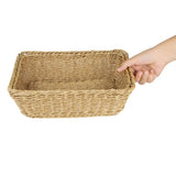 Olympia Polywicker Rectangular Basket Light Brown 300x230mm