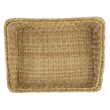Olympia Polywicker Rectangular Display Basket Light Brown 525x385mm