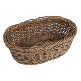 Olympia Polywicker Oval Basket Dark Brown 240x170mm