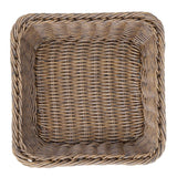 Olympia Polywicker Square Basket Dark Brown 230x230mm