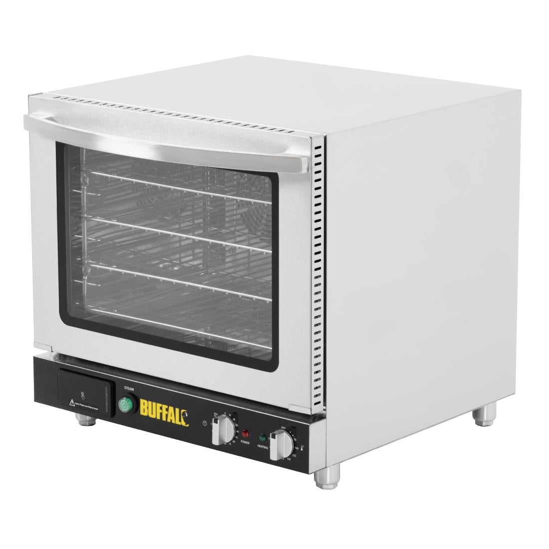 Buffalo Bakery Convection Oven with Steam 66Ltr