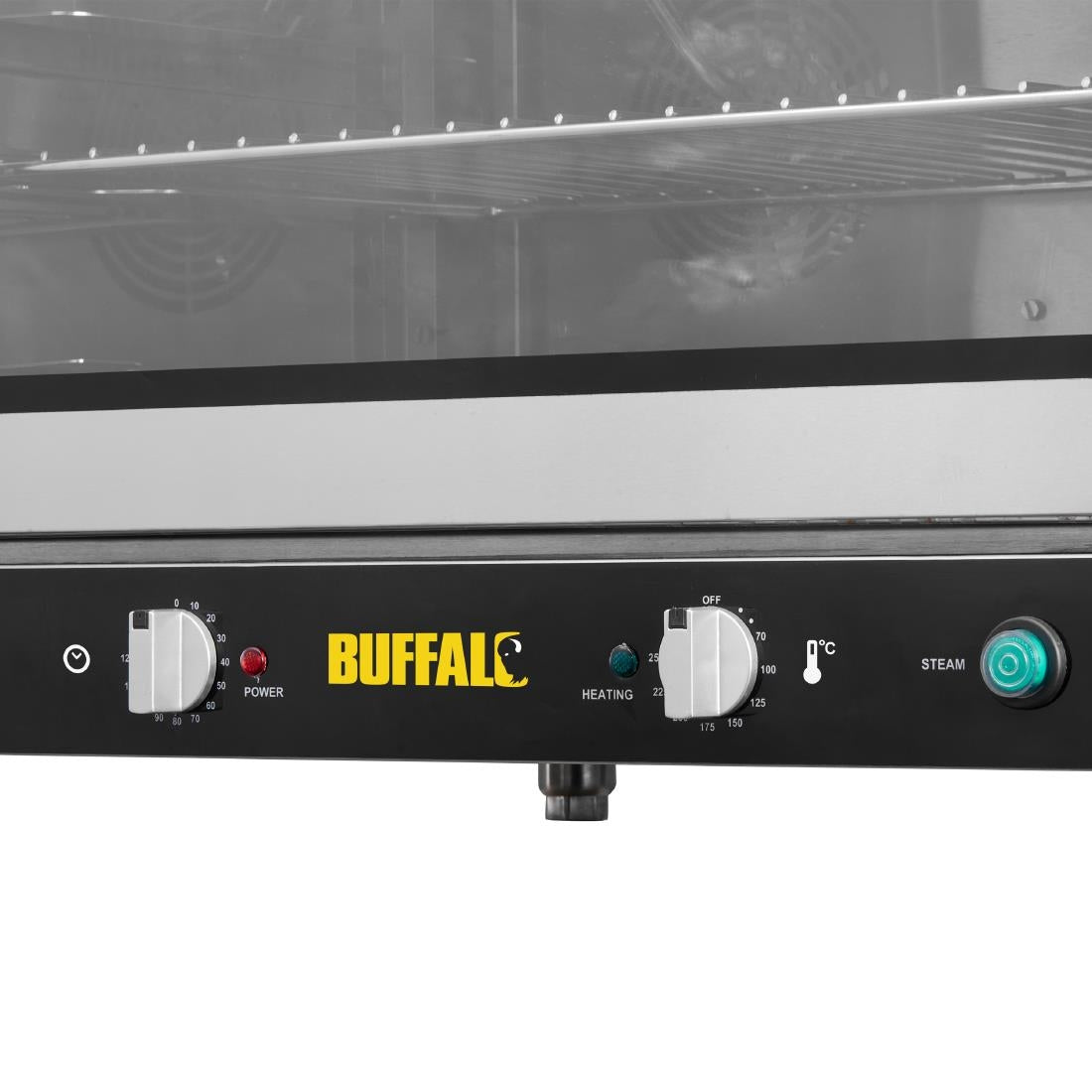 Buffalo Bakery Convection Oven with Steam 100Ltr Single Phase