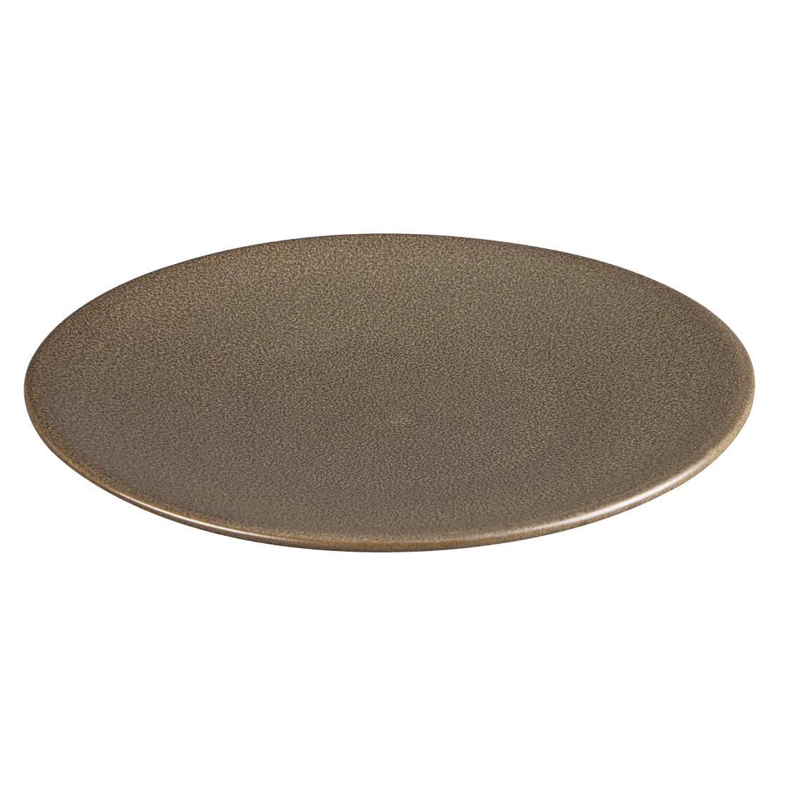 Olympia Ember Coupe Plates Mahogany 230mm (6 Pack)