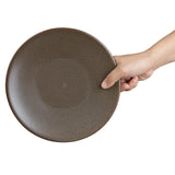 Olympia Ember Coupe Plates Mahogany 230mm (6 Pack)