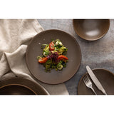 Olympia Ember Coupe Plates Mahogany 230mm (6 Pack)