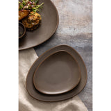 Olympia Ember Triangle Plates Mahogany 250x207mm (6 Pack)