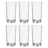 Olympia Kristallon Aspen Polycarbonate Hi Ball Tumblers 350ml (6 Pack)