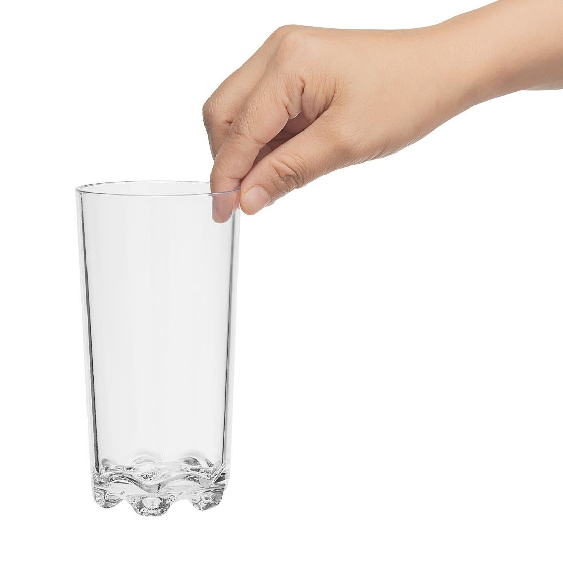 Olympia Kristallon Aspen Polycarbonate Hi Ball Tumblers 350ml (6 Pack)