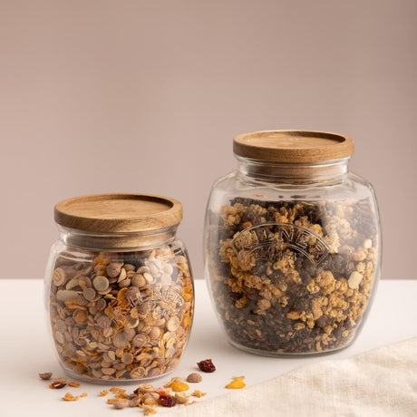 Kilner Universal Jar with Acacia Wooden Lid 850ml