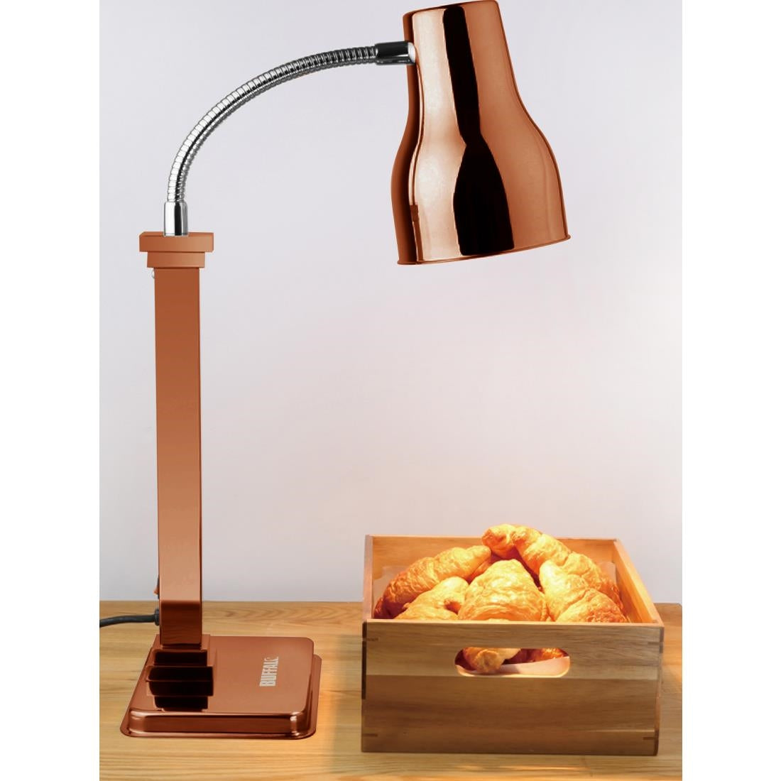 Buffalo Heat Lamp Carving Station Copper 250W