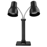 Buffalo Double Heat Lamp Carving Station Matt Black 2x250W
