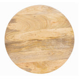 Olympia Mango Wood Round Deep Sided Tray 400mm