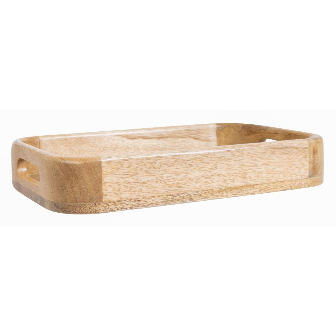 Olympia Mango Wood Deep Sided Rectangular Tray 190x300mm